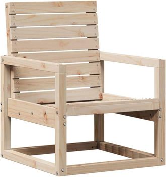 vidaXL Vidaxl - Silla De Jard&iacute;n Madera Maciza De Pino 57,5x63x76 Cm
