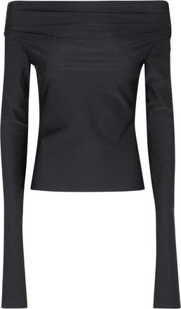 Andamane Top Wallis Hombros Descubiertos - Tops - Mujer - Negro - XS