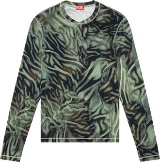 Diesel T-ser T-shirt - Groen