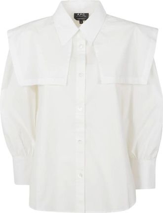 A.P.C. Chemise Ondine - Blouses & Shirts - Mujer - Blanco - S