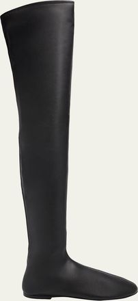 Proenza Schouler Tee Stretch Faux Leather Over-The-Knee Boots