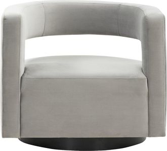 Safavieh Couture Edgar Velvet Swivel Chair