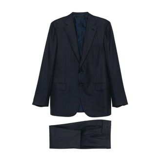 Brioni Hombre, Trajes, Azul, Talla: L