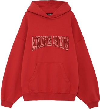 Anine Bing Harvey Relaxed-Fit Hooded Sweatshirt