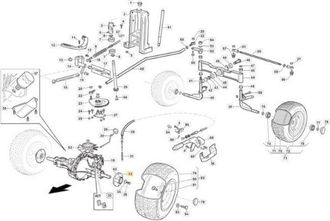 STIGA Sports Mozzo Ruota Vrn Originale Stiga - 118830415/0