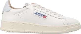 Autry Dallas Low - Heren - Sneakers - Wit - 42 EU - Katoen - Schoenen