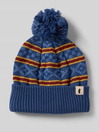 Cotopaxi Beanie mit Label-Details in Marine, Gr&ouml;&szlig;e 1