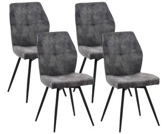 Hela Esszimmerstuhl »JANINA« (Set) 4 Stk.360° drehbar