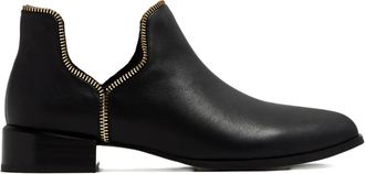 Senso 30mm Bailey VII zippered ankle boots - women - Fabric/Calf Leather/Calf Leather - 36 - Black