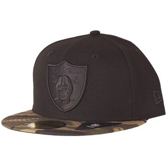 New Era 59Fifty Fitted Cap - Wood CAMO Oakland Raiders - 7 1/8