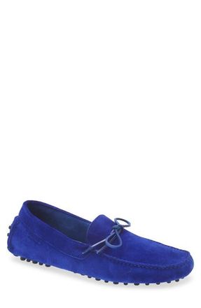 Tom Ford Suede Driving Shoe in Electric Purple at Nordstrom, Size 11.5Us