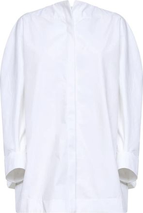 Jacquemus Shirts - Dames - Overhemden - Wit - XS - Katoen - Overhemden