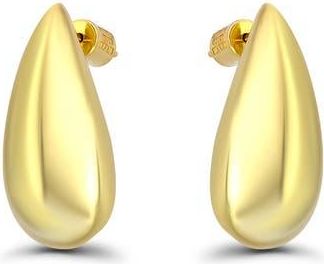 Christian Siriano Sculpted Teardrop Stud Earrings in Gold at Nordstrom Rack