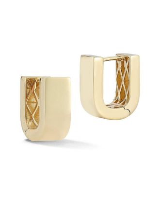 Ember Fine Jewelry 14K Bold U Hoop Earrings