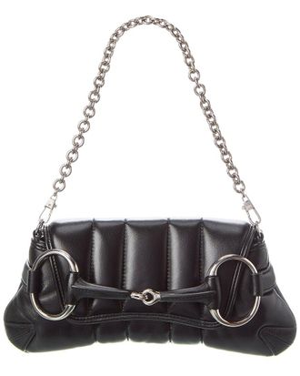 Gucci Horsebit Chain Small Leather Shoulder Bag