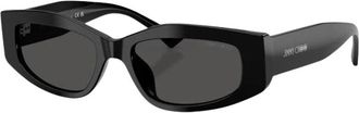 Jimmy Choo London Jc 5046Bu 500087 Zonnebril - Dames - Zonnebrillen - Zwart - 53 MM - Accessoires