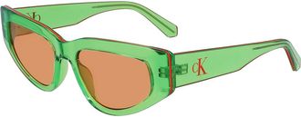 Calvin Klein Jeans CKJ23603S 300 Womens Sunglasses Green Size 53