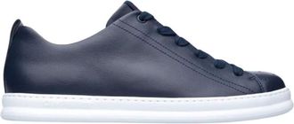 Camper Schoenen, Heren, Blauw, 41 EU, Leer, Runner Low Top Sneaker