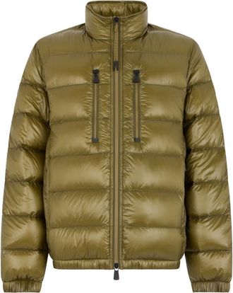 Moncler Olive Quilted Regular Jacket