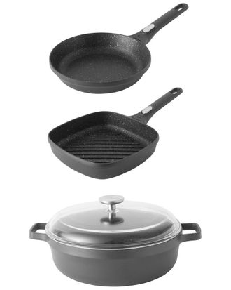 Berghoff Berghoff Gem 4Pc Non Stick Cast Alum Cookware Set