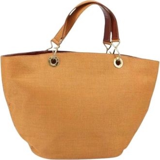 Celine Pre-owned Nylon Tote Bag - Dames - Vintage Shopper - Oranje - ONE Size - Nylon - Vintage