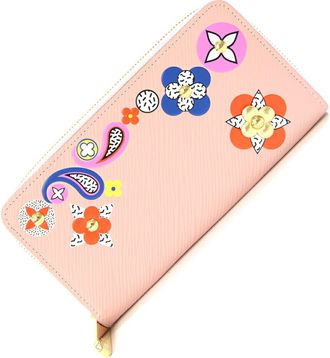 Louis Vuitton Epi Rose Ballerine Epi Leather Long Wallet (Bi-Fold) (Pre-Owned)