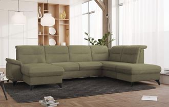 Sit&more Wohnlandschaft »Astoria U-Form« wahlweise mit motorischer Relaxfunktion