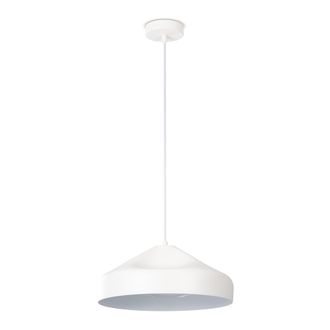 Paco Home Paco Home - L&aacute;mpara Colgante Sal&oacute;n Mesa Comedor Cocina Cable Textil 1,5m Industrial L&aacute;mpara Colgante - Tipo 3, Blanco-blanco