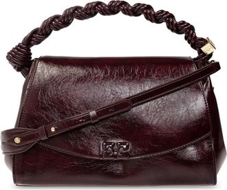 Ganni Logo Bag - Dames - Tassen - Rood - Maat: ONE Size Leer