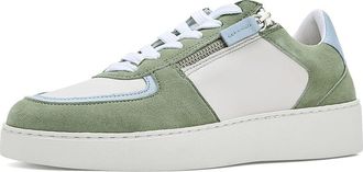 Naot Newbury Womens Shoes White/Gray Blue/Sage Combo : EU 41 (US Womens 10) M, Leather