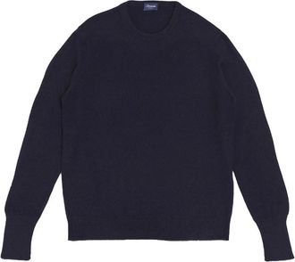 Drumohr Kasjmier Trui Collectie - Heren - Cashmere truien - Blauw - M - Kasjmier - Truien & Vesten