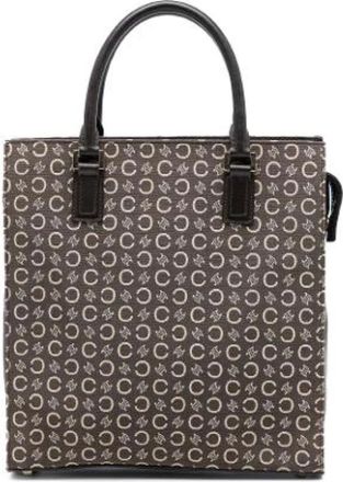 Celine Pre-owned Tote Bags, female, Brown, Size: ONE SIZE Pre-owned Canvas Tote