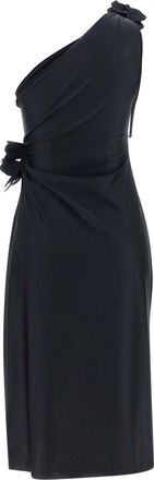 Coperni Womens Black Polyamide Midi Dress