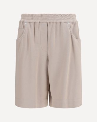 Brunello Cucinelli Cotton piqu&eacute; Shorts Female 46