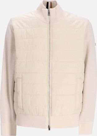 HUGO BOSS Mens H HERNESTO SWEATER - White - Size: 42/Regular