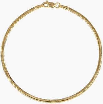 Mejuri Cobra Bracelet in 14K Yellow Gold by MEJURI at Nordstrom, Size 6.5