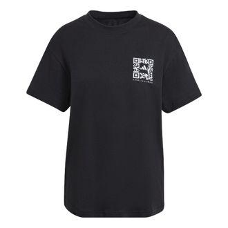 adidas (WMNS) adidas x Karlie Kloss Crop T-Shirt Asia Sizing Black HB1438