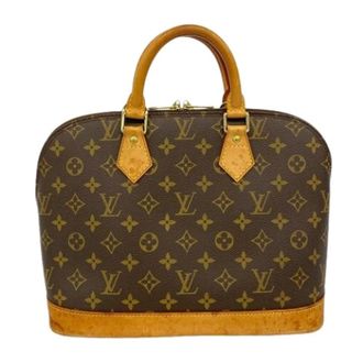 Louis Vuitton Pre-owned Handbags, female, Brown, Size: ONE SIZE Pre-owned Alma PM Handbag