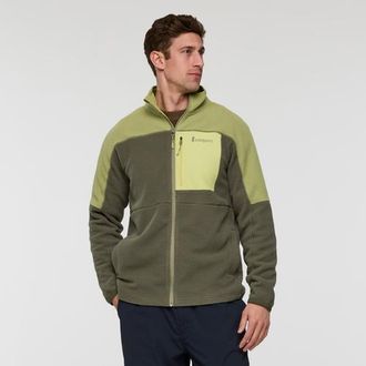 Cotopaxi Abrazo Fleece Full-Zip Jacket - Mens in Seed And Fatigue at Nordstrom, Size Xxx-Large