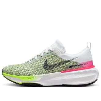 Nike ZoomX Invincible Run Flyknit 3 White Volt Hyper Pink FN6821-100