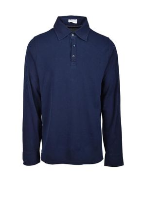 Heritage Blue Classic Cotton Polo Shirt