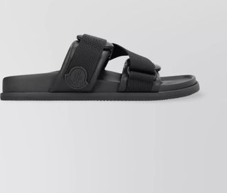 Moncler summer slides for flat sole