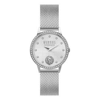 Versus Kristal Strandbank Dameshorloge - Dames - Horloges - Grijs - ONE Size - Accessoires