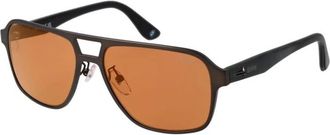 BMW Aviator Zonnebril - Heren - Zonnebrillen - Grijs - ONE Size - Accessoires