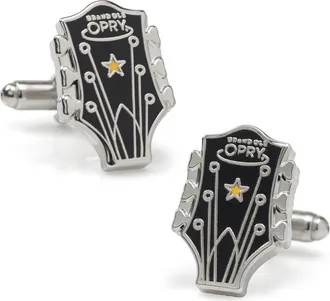 Cufflinks Inc. Grand Ole Opry Guitar Cuff Links in Black at Nordstrom