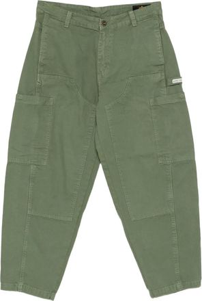 Alpha Industries panelled trousers - Green