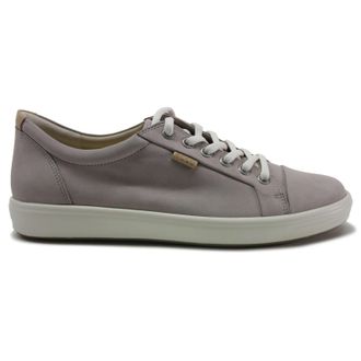 Ecco Ecco Soft 7 430003 Nubuck Womens Trainers - UK 5-5.5 - US 7-7.5 Women - EU 38 - Grey Rose - Size:UK 5-5.5