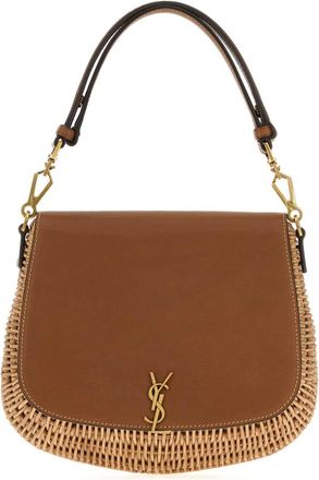 Saint Laurent Brown Voltaire Shoulder Bag