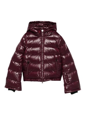 Perfect Moment Polar Burgundy ski jacket - women - Polyurethane/Polyamide/Duck Down/Recycled Polyester/Duck Feathers - S - Red