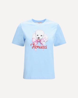 Fiorucci Regular poodle-logo T-shirt Female XS